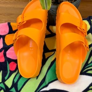 Birkenstock Rubber Slides, Sz. 9